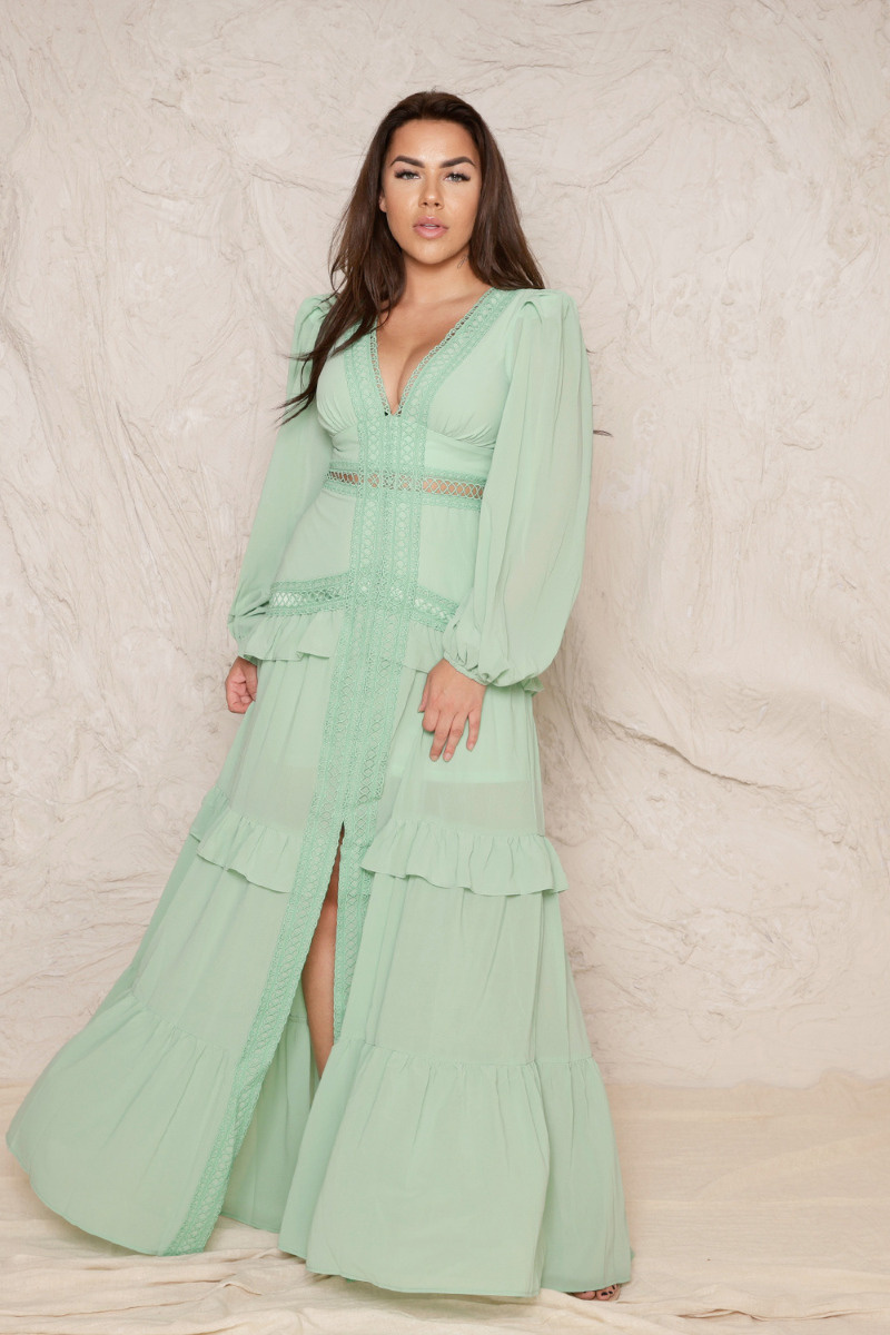 Yacht Dress Long Green-1