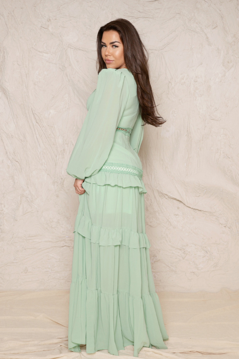 Yacht Dress Long Green-3