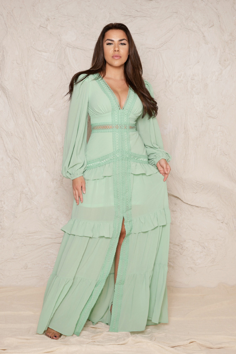 Yacht Dress Long Green-4