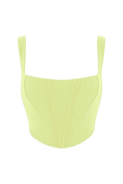 Cally Corset Top Lime