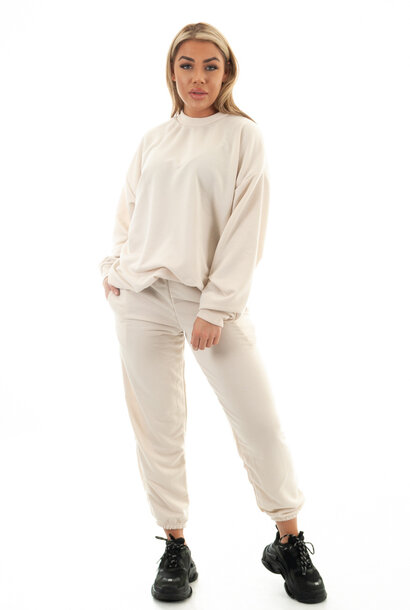 D Inspired Jogger Nude