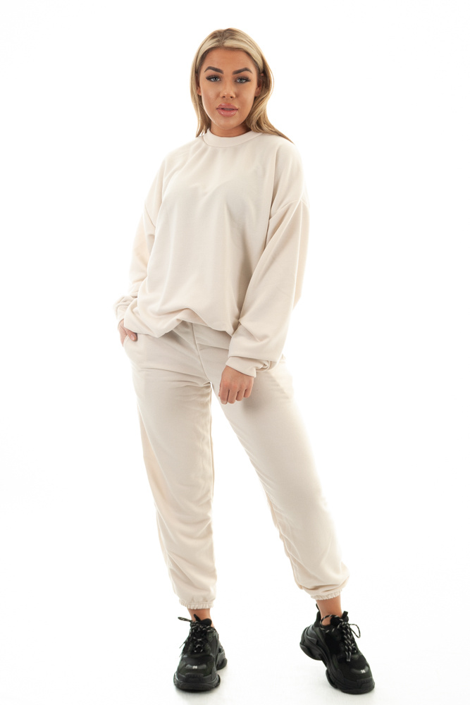 D Inspired Jogger Nude-1