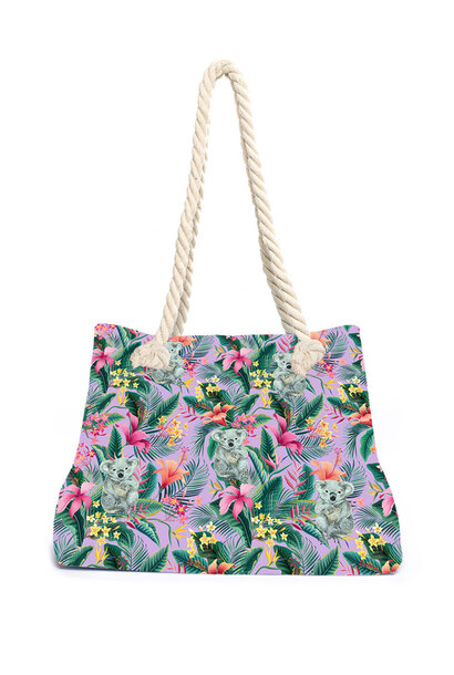 Tropical Koala Beach Bag