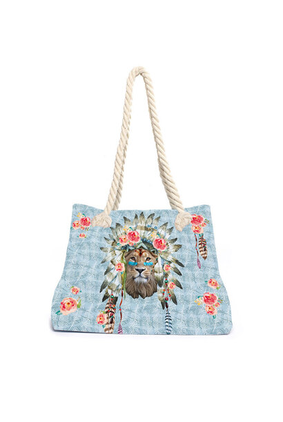 Lion Beach Bag