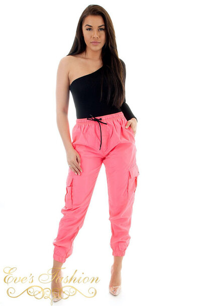 Eve - Track Pants Neon Pink