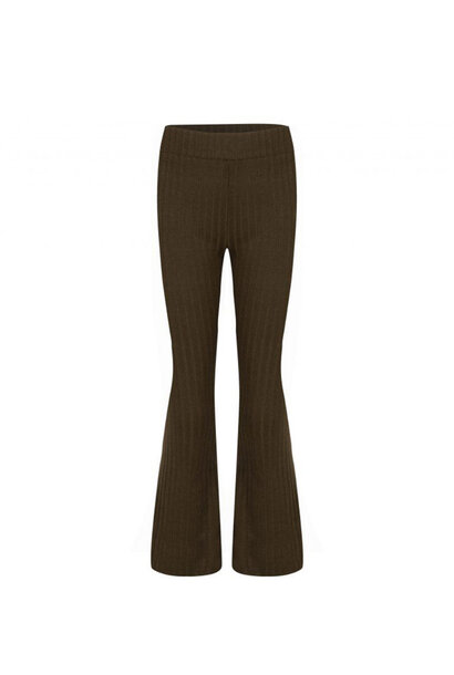 By Veer - Kids Flare Pants Army Green