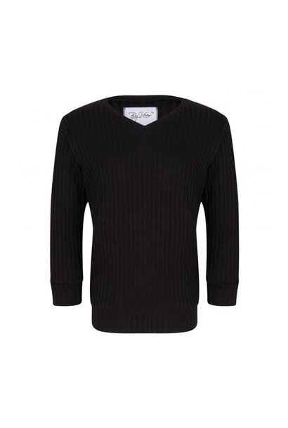 By Veer - Kids V-Neck Sweater Black