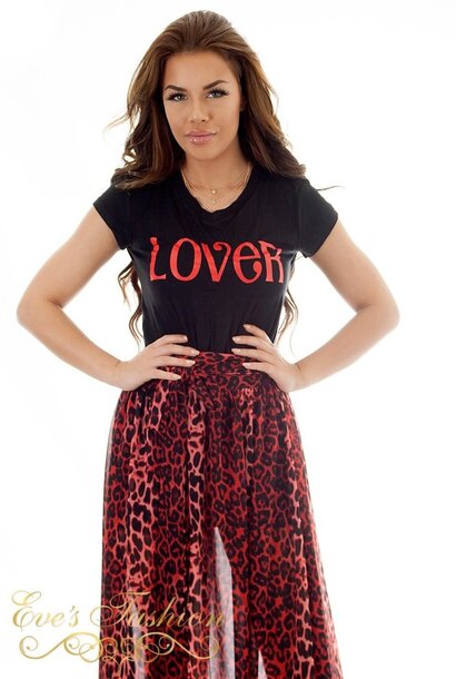 Eve - Lover Tee Black/Red