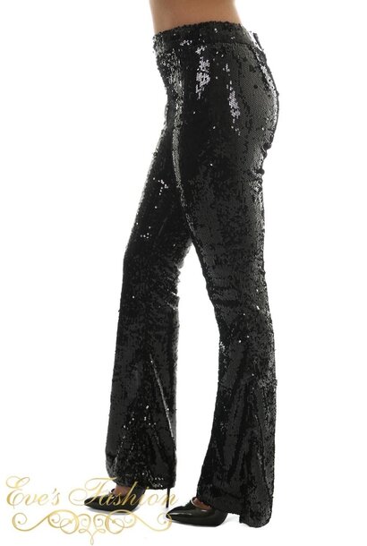 Eve - Sequin Flare Pants