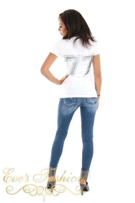 AW Private Label - POES Tshirt White / Silver-3