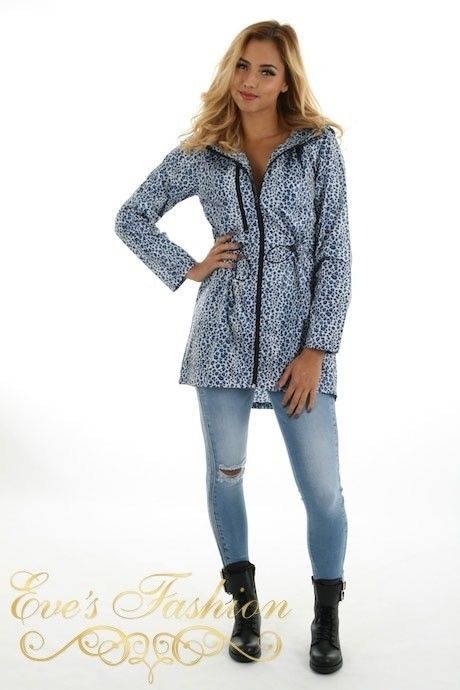 Labee - Cloudy Raincoat Kobalt-1