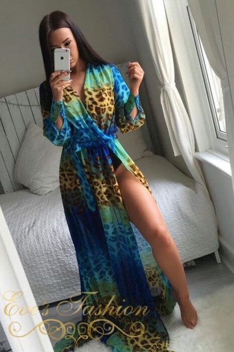 Eve Exclusive - Leopard Maxi Dress-3