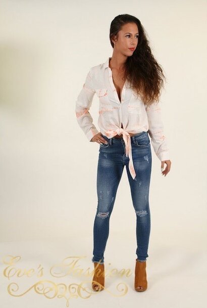 Labee - Victoria Heavenly Pink Blouse