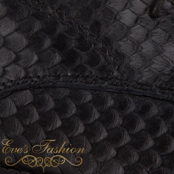 So Jamie - Cali Boyfriend Snake Shoes-4