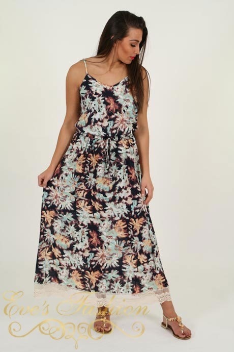 Voyar la Rue - Leaves Maxi Skirt-2