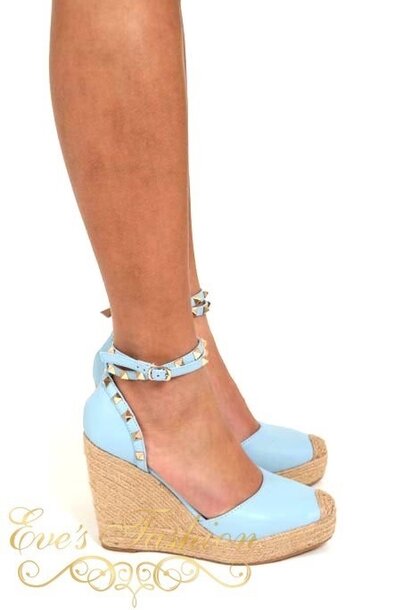 Eve - Valentina Wedges Blue
