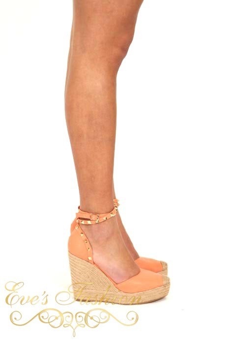 Eve - Valentina Wedges Coral-2