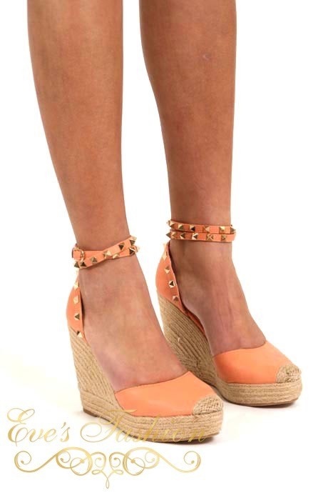 Eve - Valentina Wedges Coral-1
