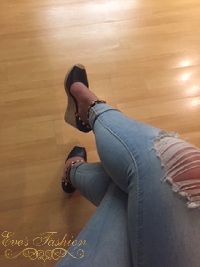 Eve - Valentina Wedges Black-2