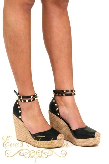 Eve - Valentina Wedges Black-1