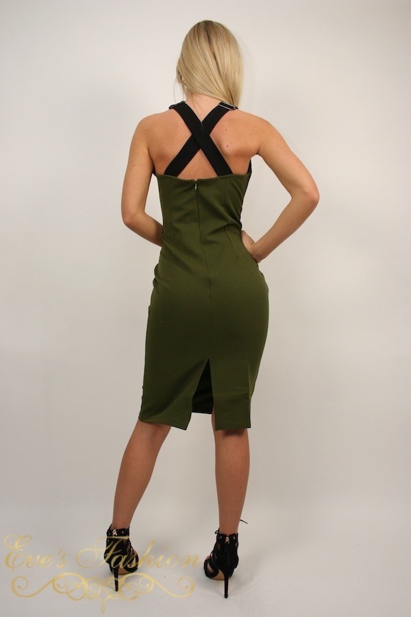 Oeuvre - Crossed Back Dress-3