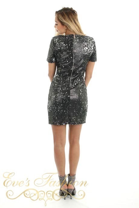 Eve - Sparkle pailletten dress-2