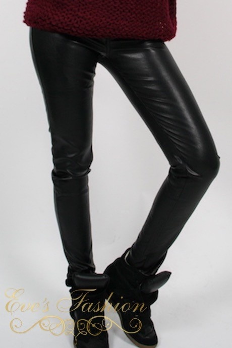 Eve - Leather Broek-1