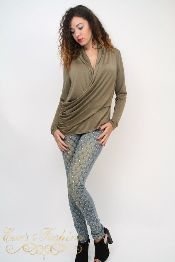 Labee-a-Porter - Loulou Top groen-1