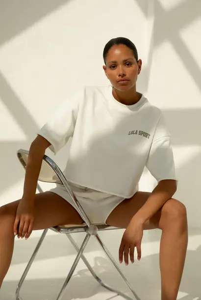 Amber Tee White