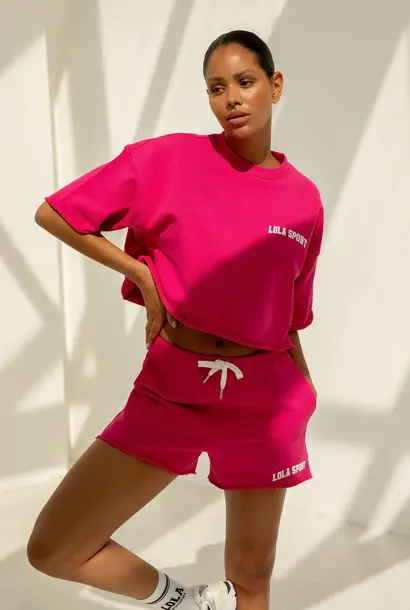 Amber Short Fuchsia