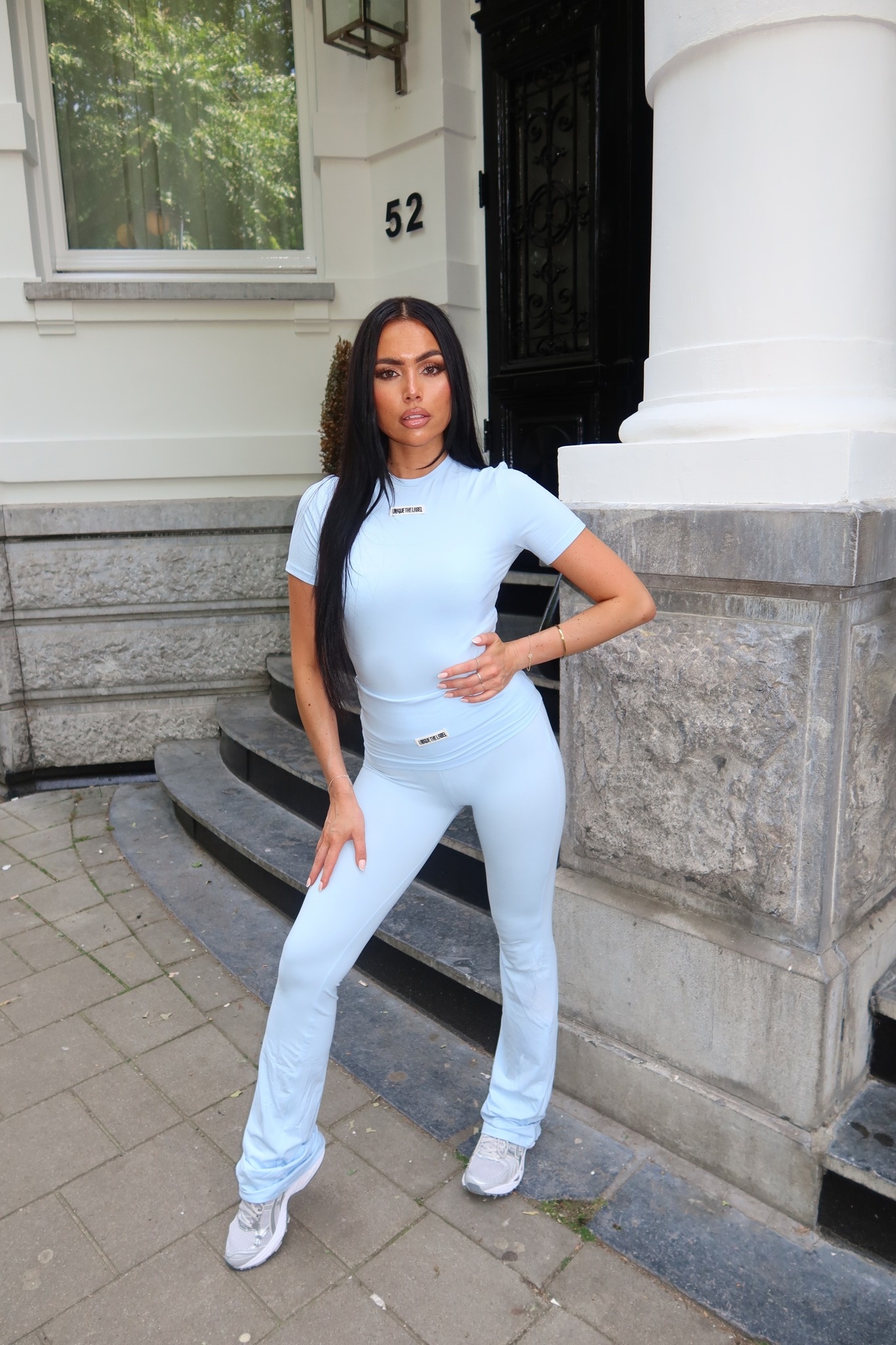 Nena Pants Sky Blue-2