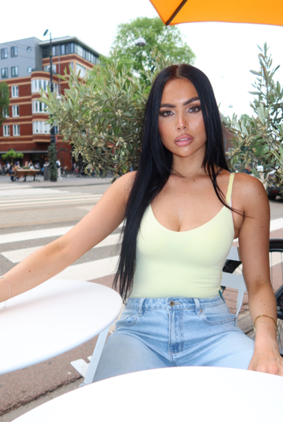 Aya Bodysuit Soft Yellow