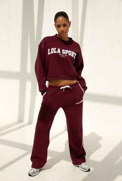 Maya Pants Cherry Red