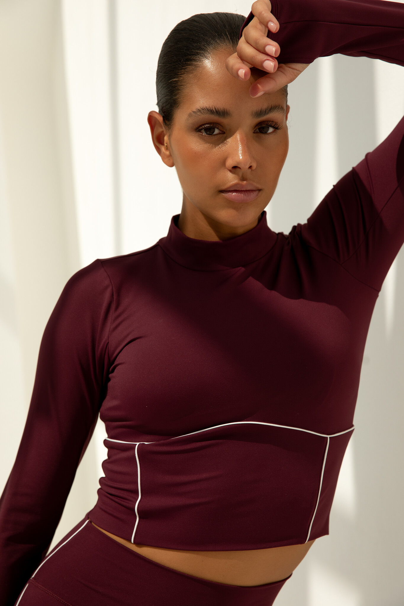 Demi Top Cherry Red-1