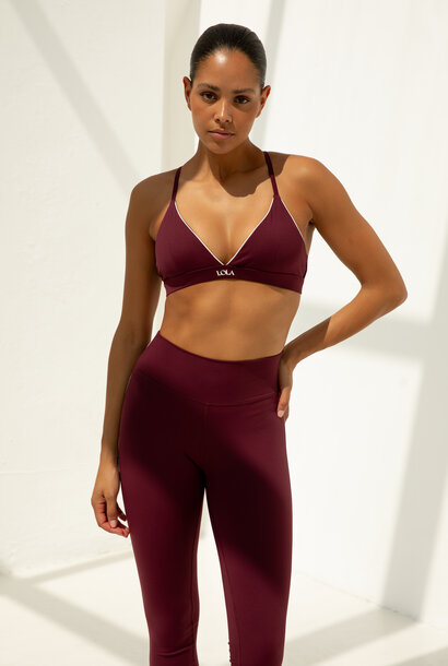 Demi Legging Cherry Red