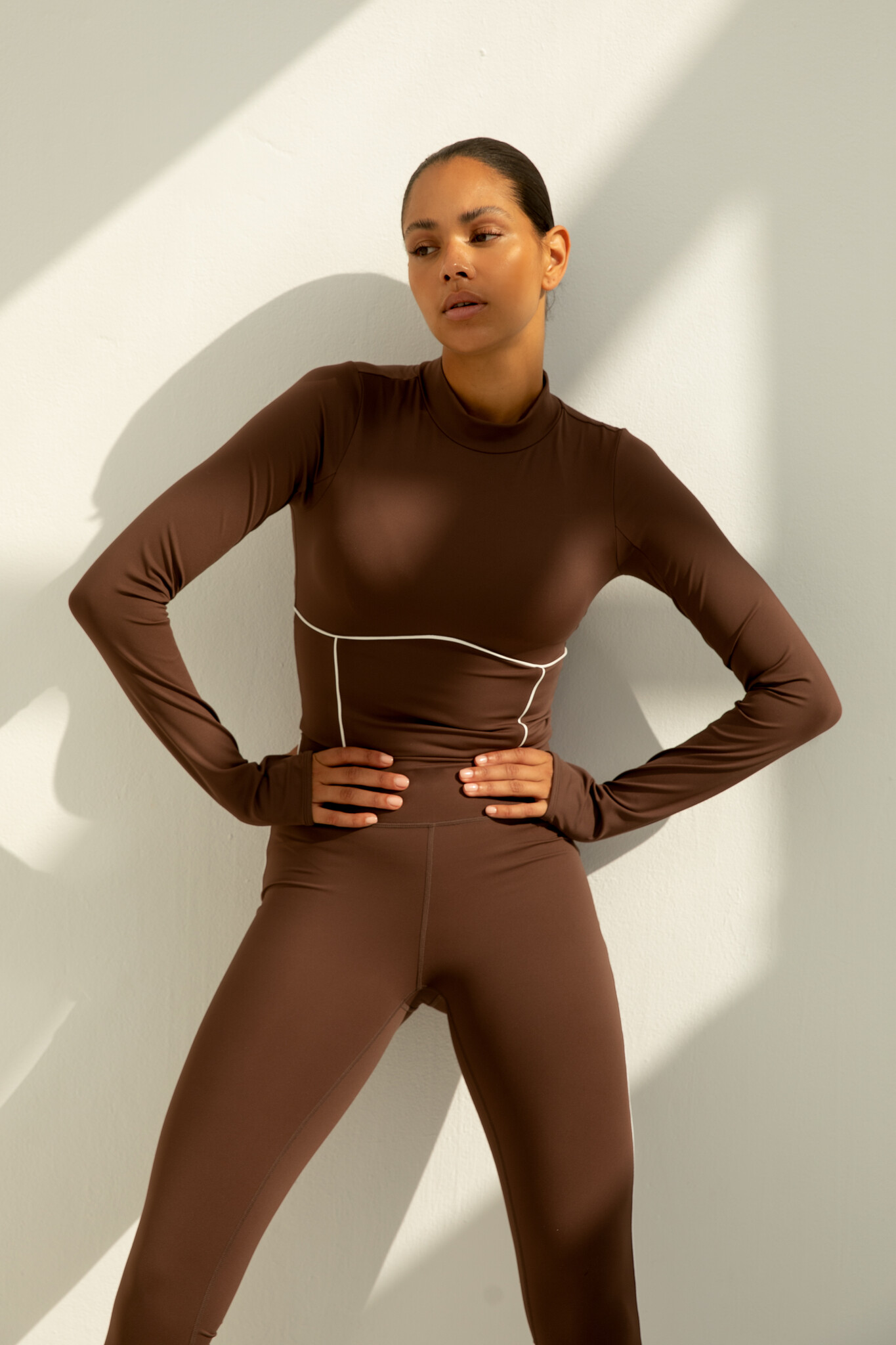 Demi Top Chocolate-1