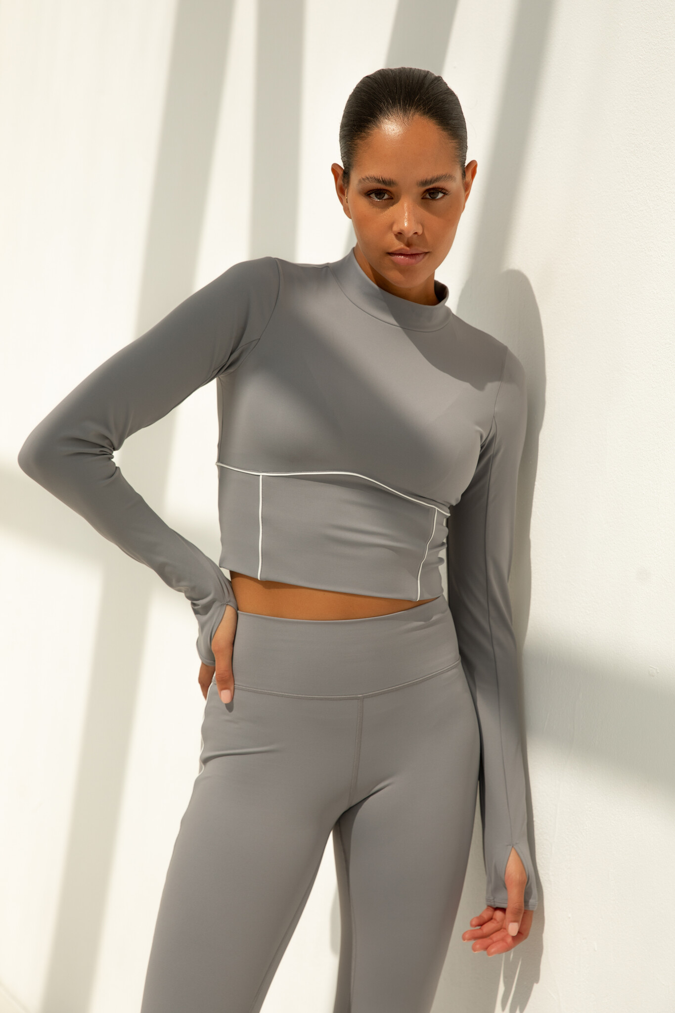 Demi Top Dark Grey-2