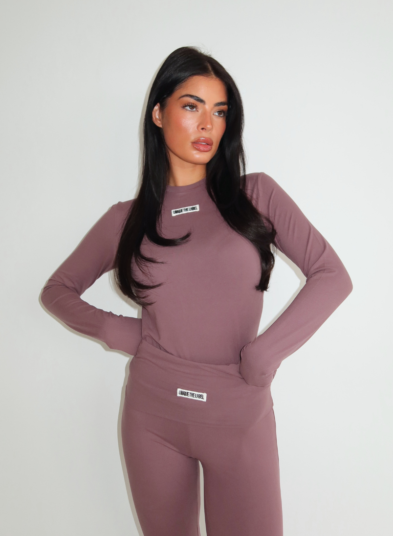 Nena Longsleeve Top Mushroom-1