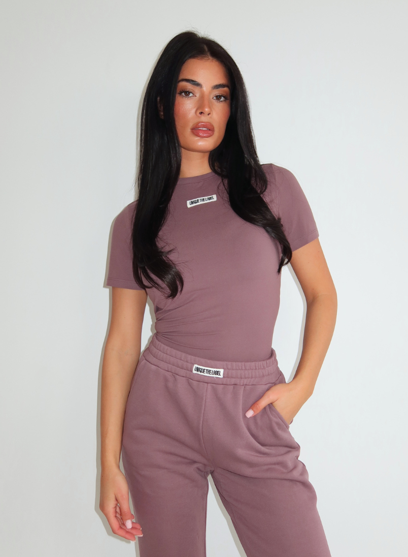 Nena Shortsleeve Top Mushroom-1