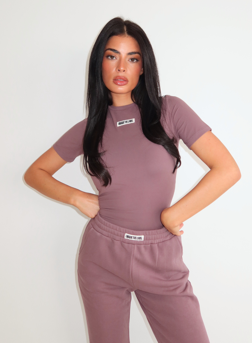 Nena Shortsleeve Top Mushroom-2