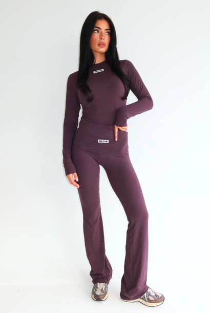 Nena Pants Deep Berry
