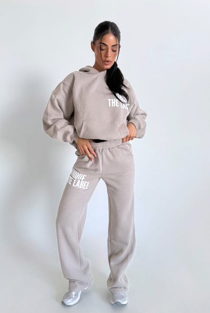 Joleen Wide Leg Jogger Mocha