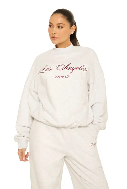 The Hills Crewneck Burgundy