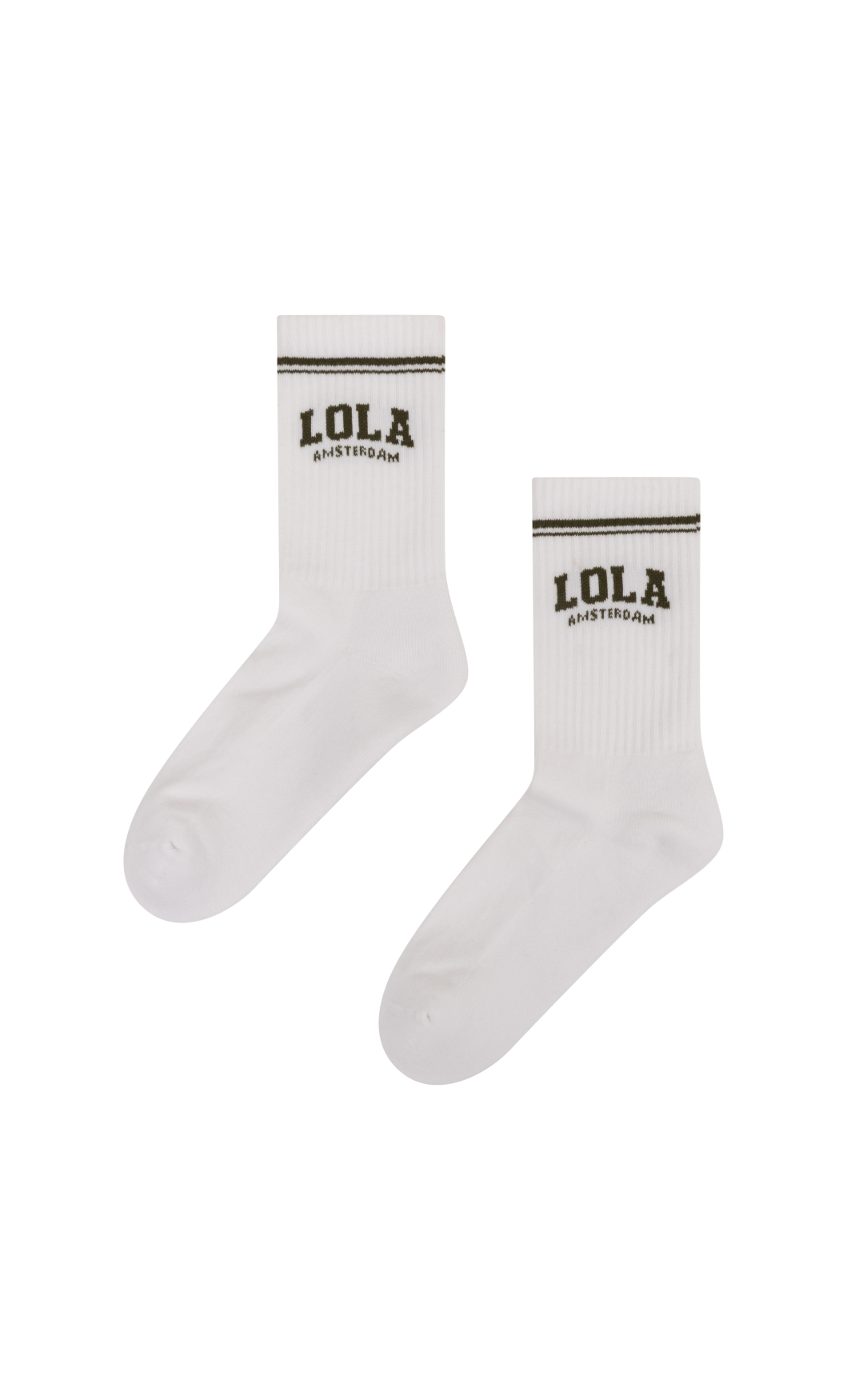 Lola Socks Army Green-2
