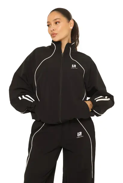 LA Official Zip Up Jacket Black