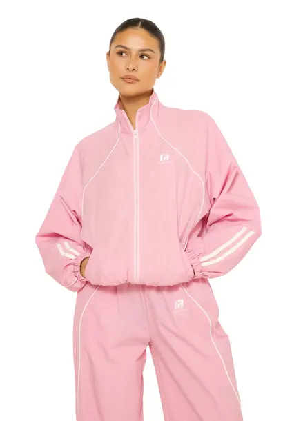 LA Official Zip Up Jacket Pink