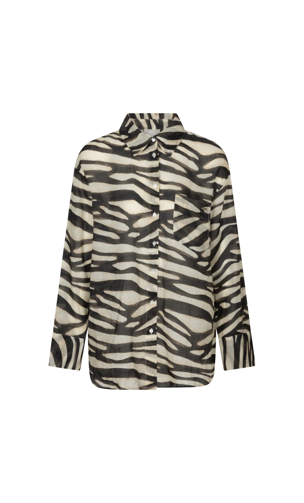 Amara Blouse Zebra Black-4