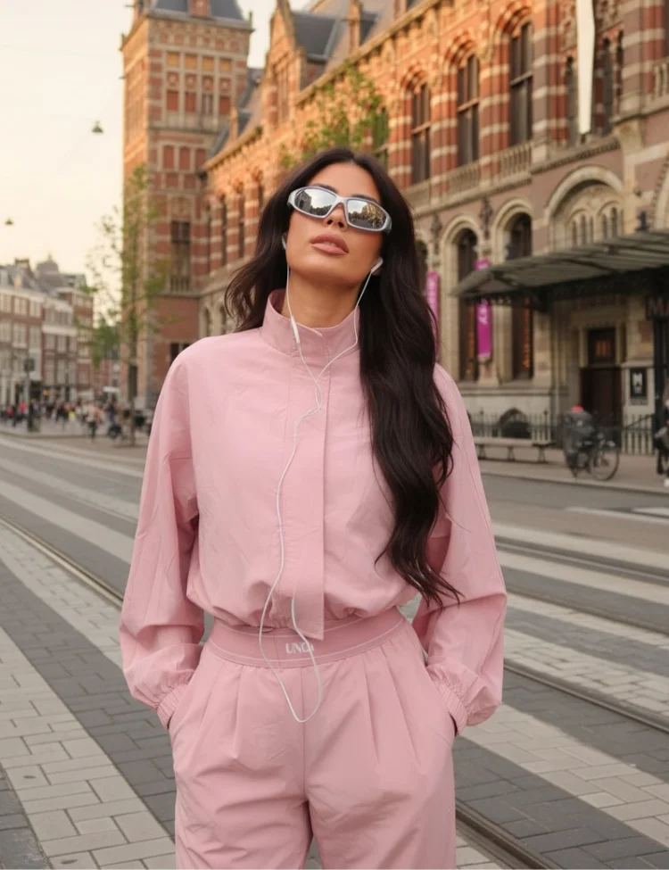Gigi Jacket Vintage Pink-3