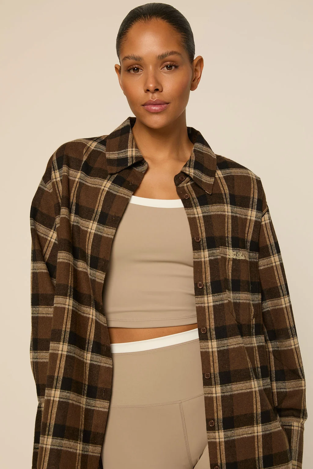 Anna Blouse Shirt Espresso-4