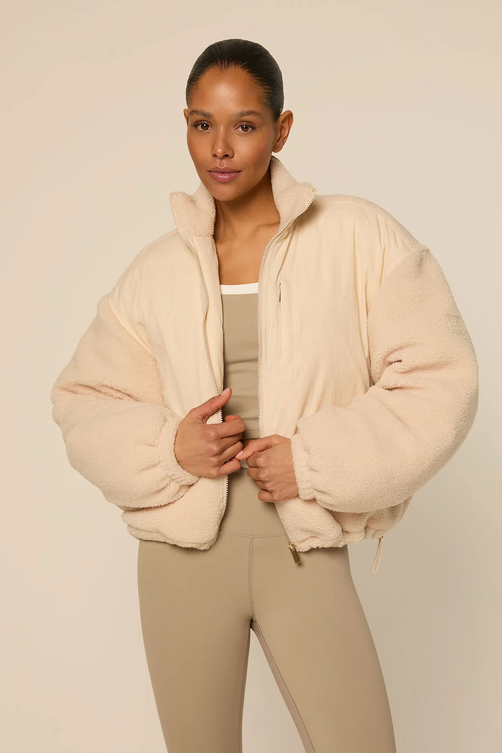 Zoe Jacket Oatmilk-2